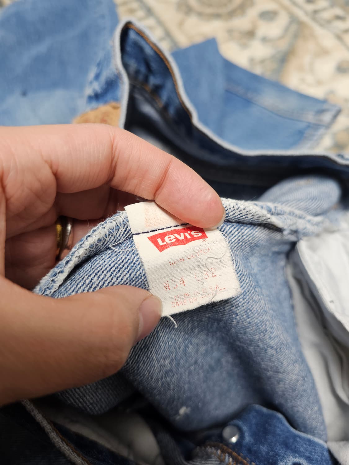90s 리바이스 501xx USA 데님 상품이미지4