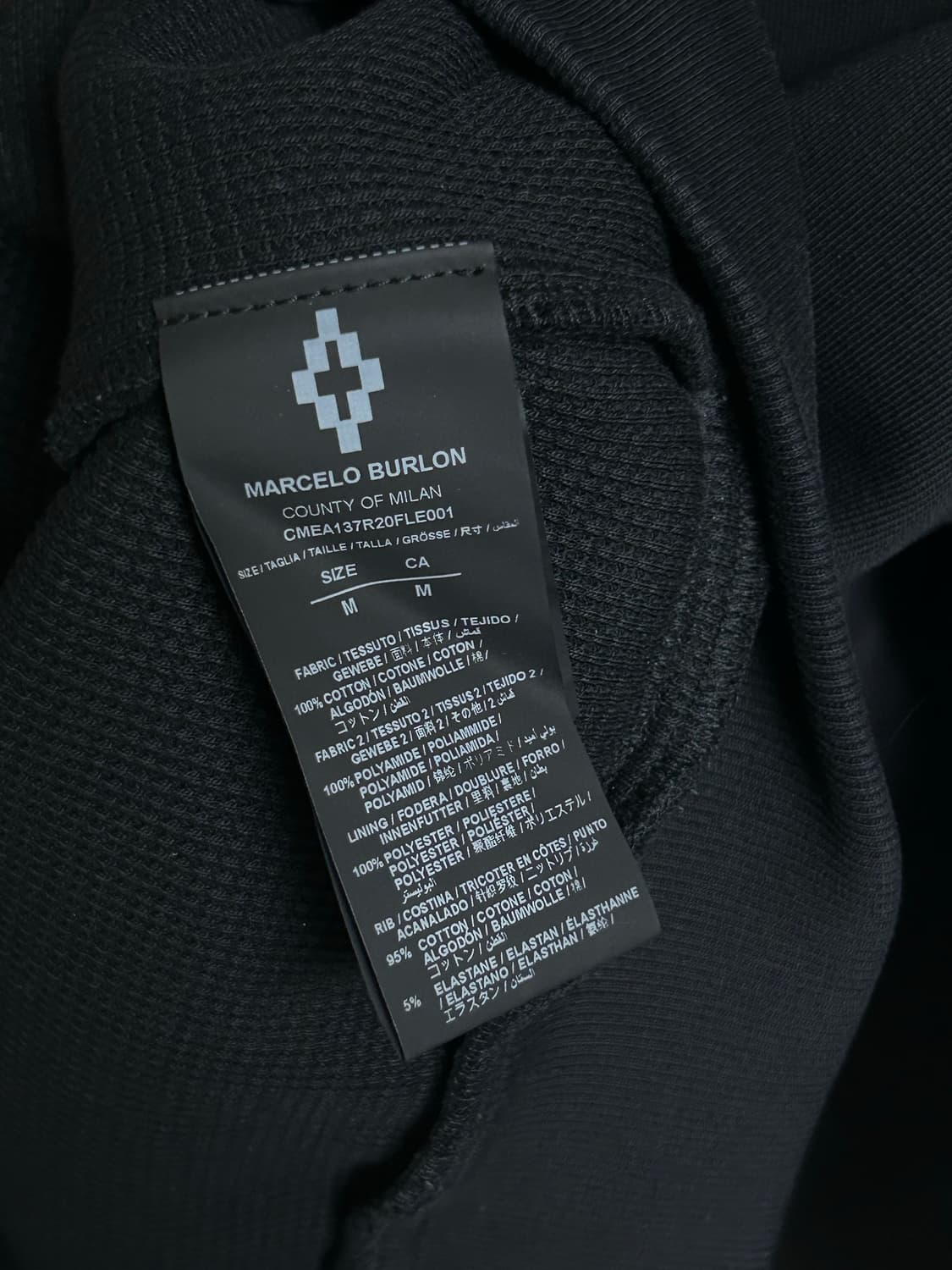 마르셀로 불론  사이드 지퍼 봄버 상품이미지10