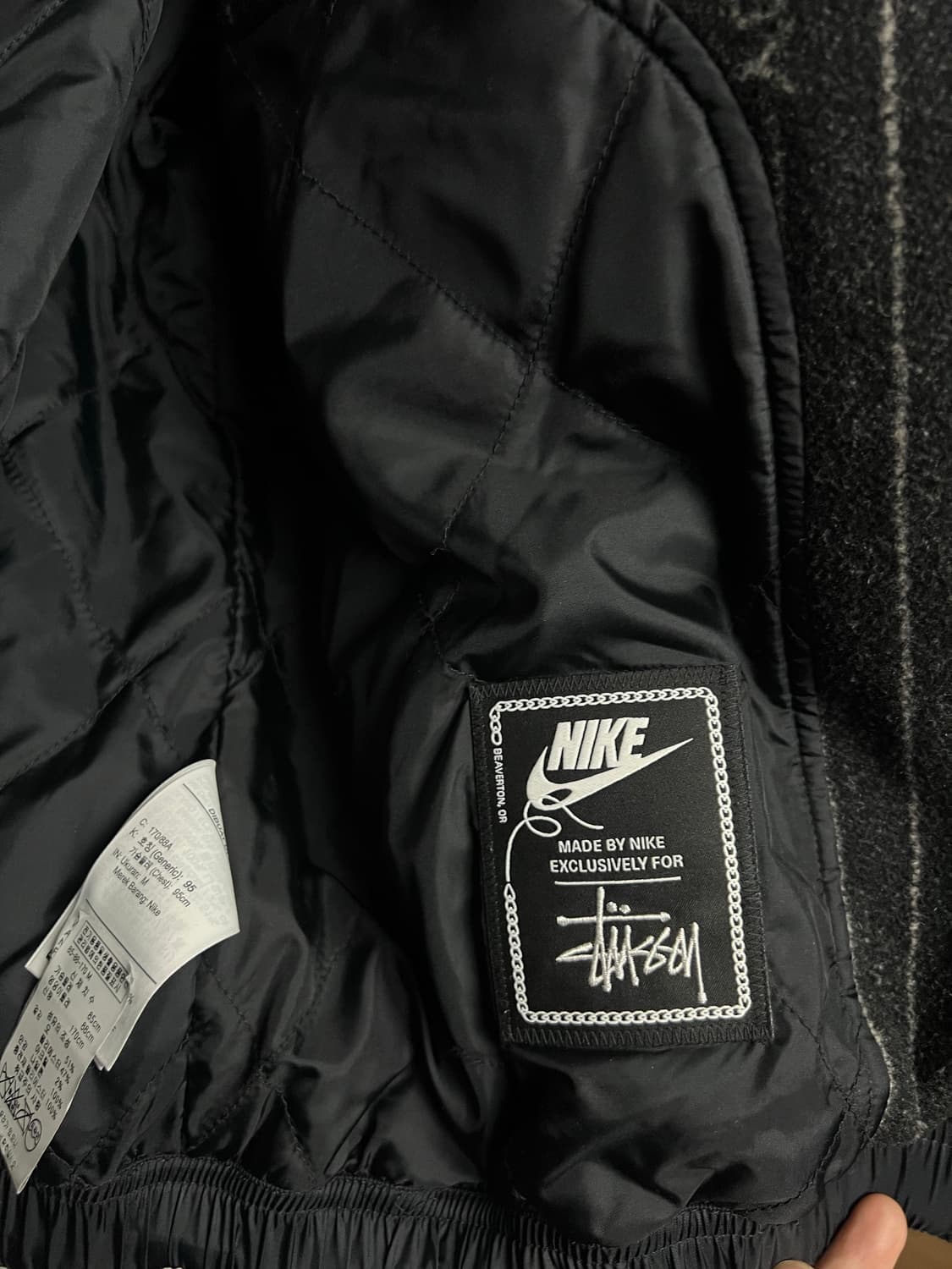 스투시x나이키 23SS 스트라이프 울자켓  상품이미지8