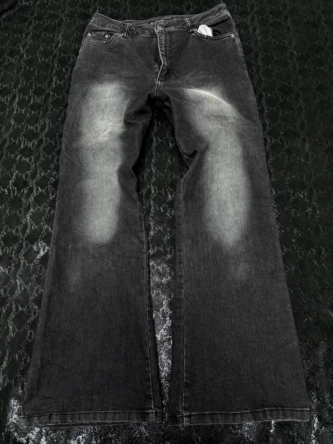“MASAKI MATSUSHIMA” Y2K Black Washed Boo 상품이미지1
