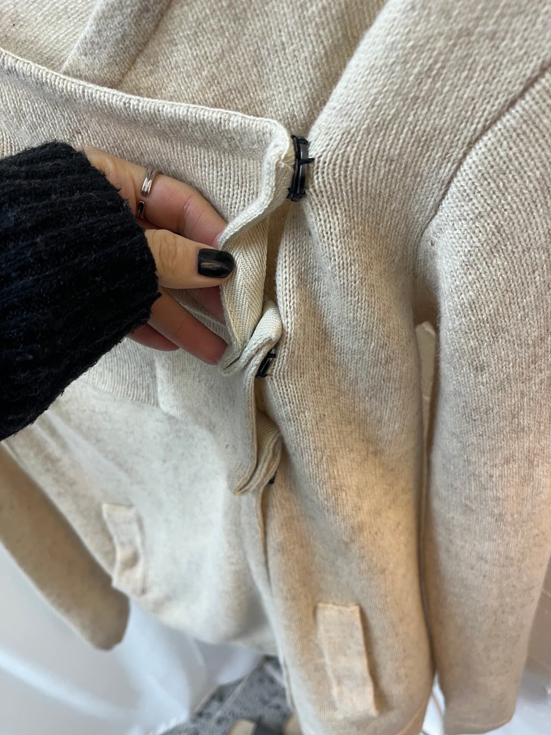 soft folded knit top 상품이미지7