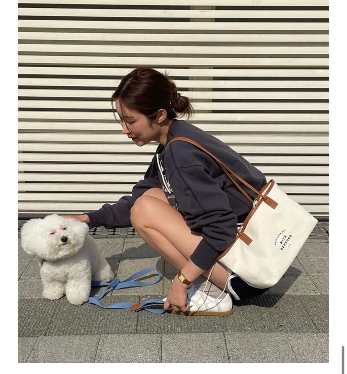 렉토 RECTO LLEGE 리지 로고 맨투맨 스웻셔츠 상품이미지4