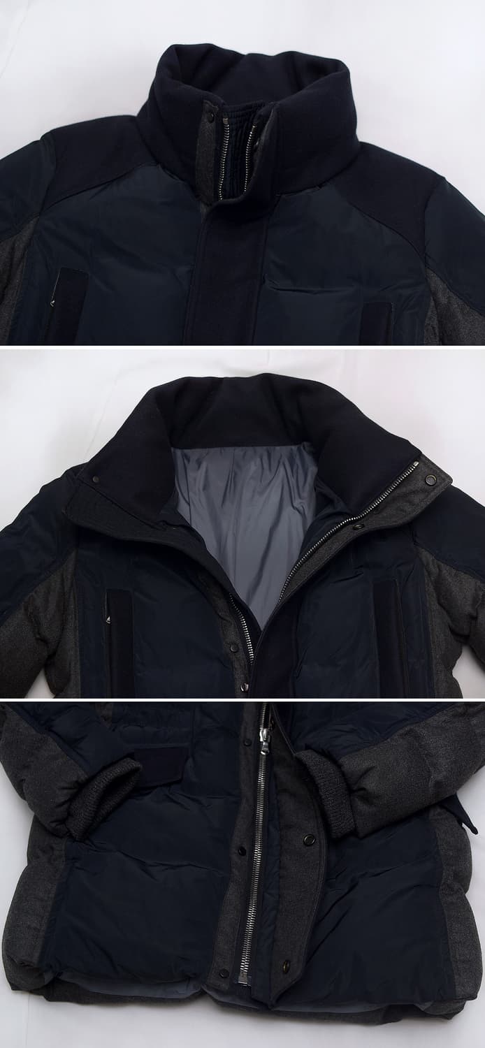 솔리드옴므 우영미 울캐시미어 구스다운 패딩 코트 (100) 상품이미지4