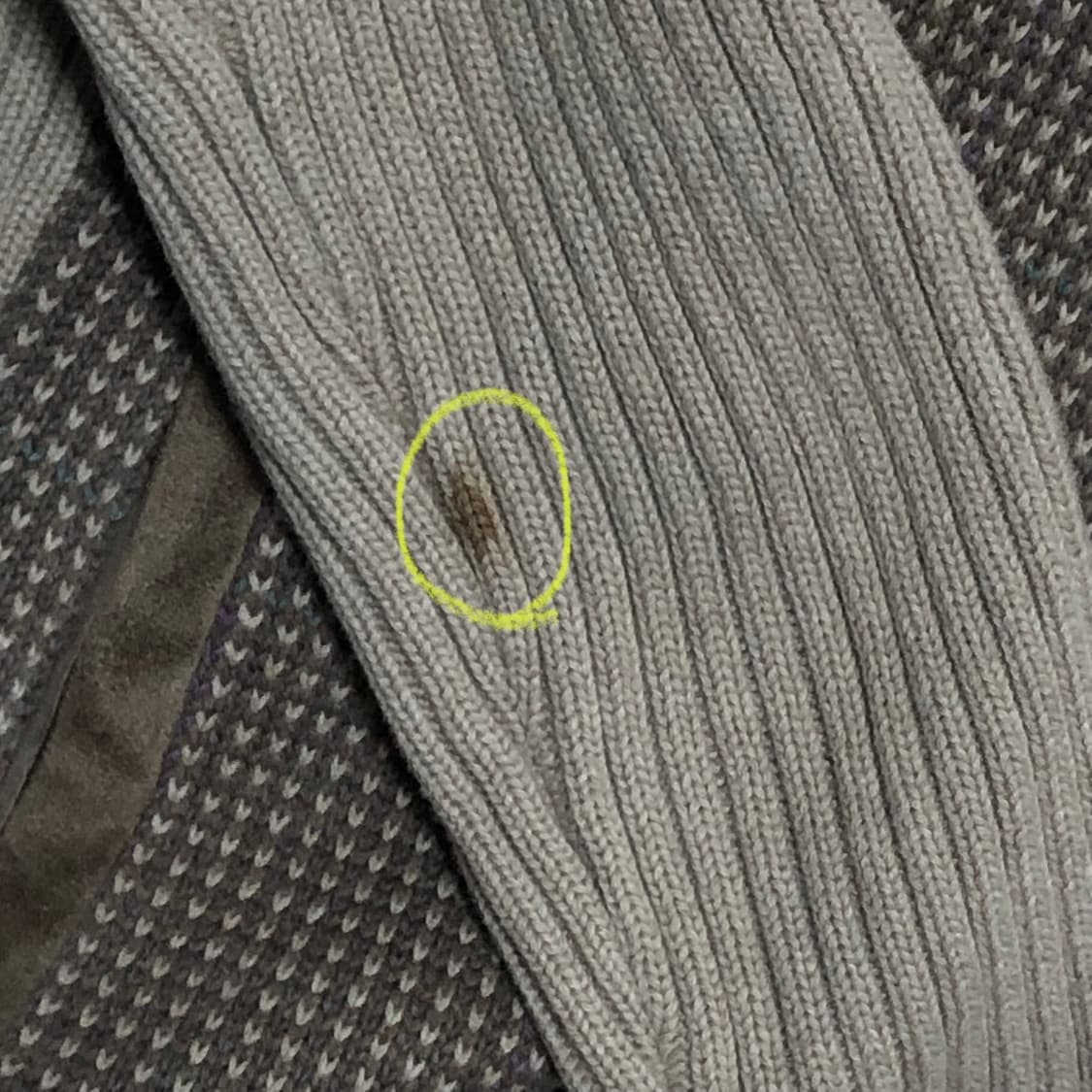 랄프로렌 스웨터 스웨이드 패치 베이지 집업 ralph lauren 빈티지 상품이미지4