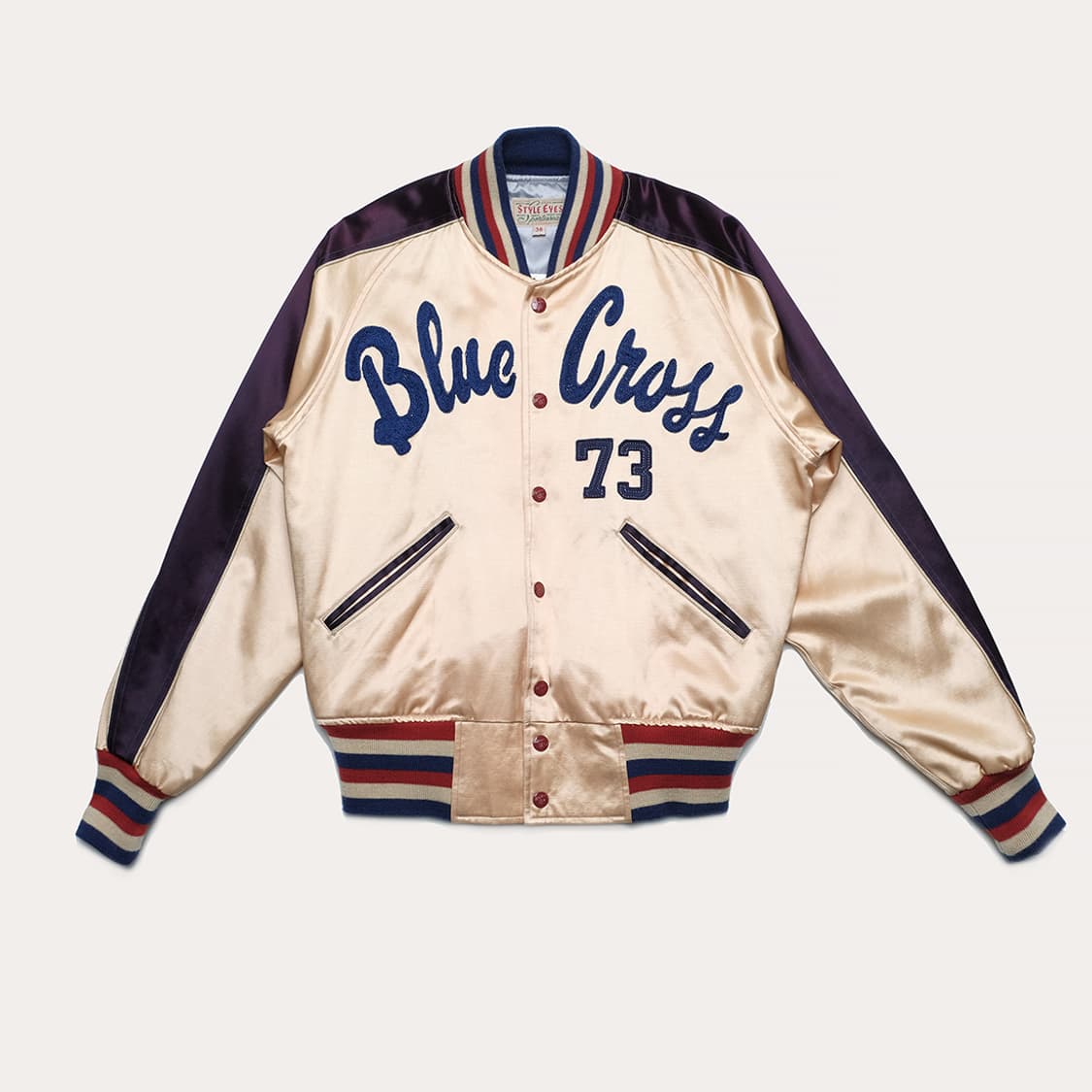 STYLEEYES satin varsity jacket 상품이미지2