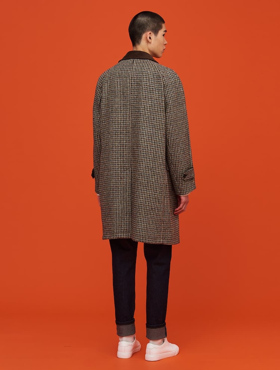 정가 899000원) [95] 빈폴 남성 해리스 트위드 발마칸 코트 상품이미지4