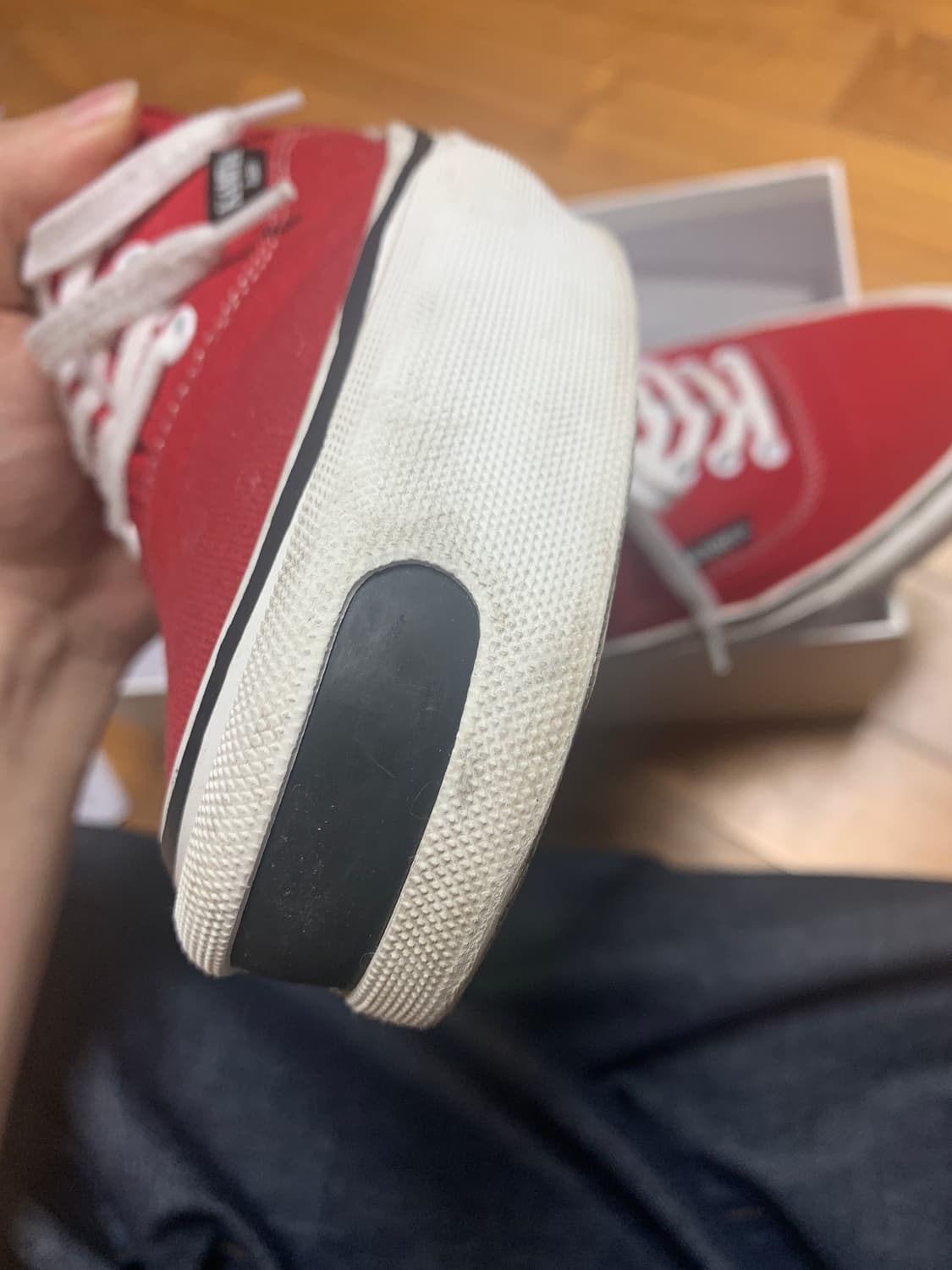 [42] KAMIYA Vulcunaized Sneaker벌커나이즈 스니커 상품이미지8