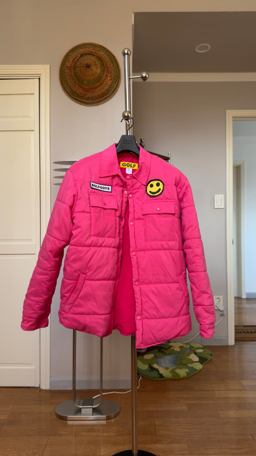 골프왕 Golf Wang Smiley Puffer Jacket 상품이미지1