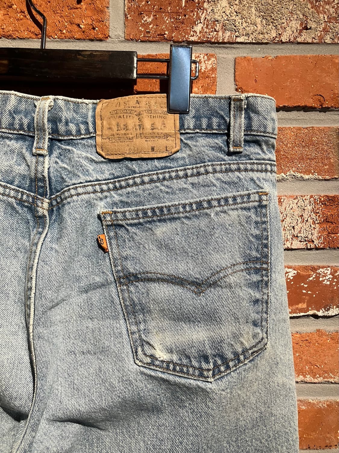 80s USA 빈티지 리바이스 517 부츠컷 데님 팬츠 상품이미지6