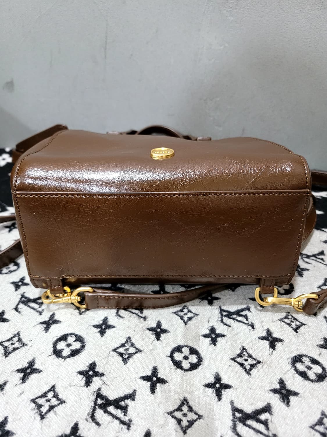 정품 르메메 삭 쁘띠 보 모카 크로스 & 백팩 상품이미지6