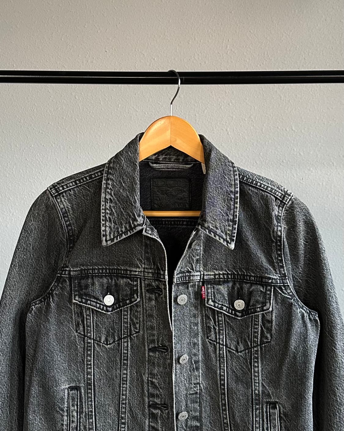 [S]리바이스 Levi's 클래식 흑청 트러커 자켓 상품이미지2