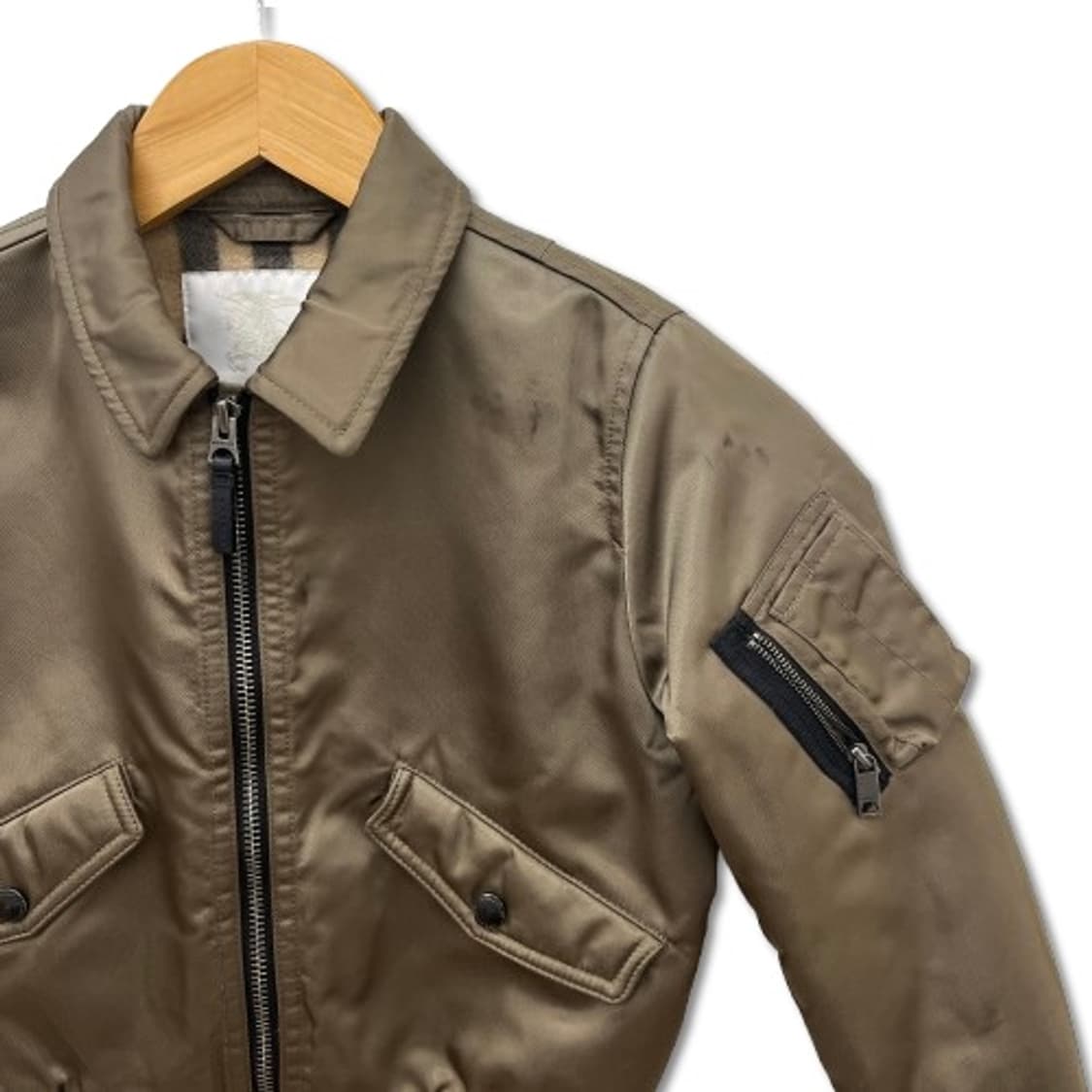 버버리 키즈 카라 집업 자켓 상품이미지4