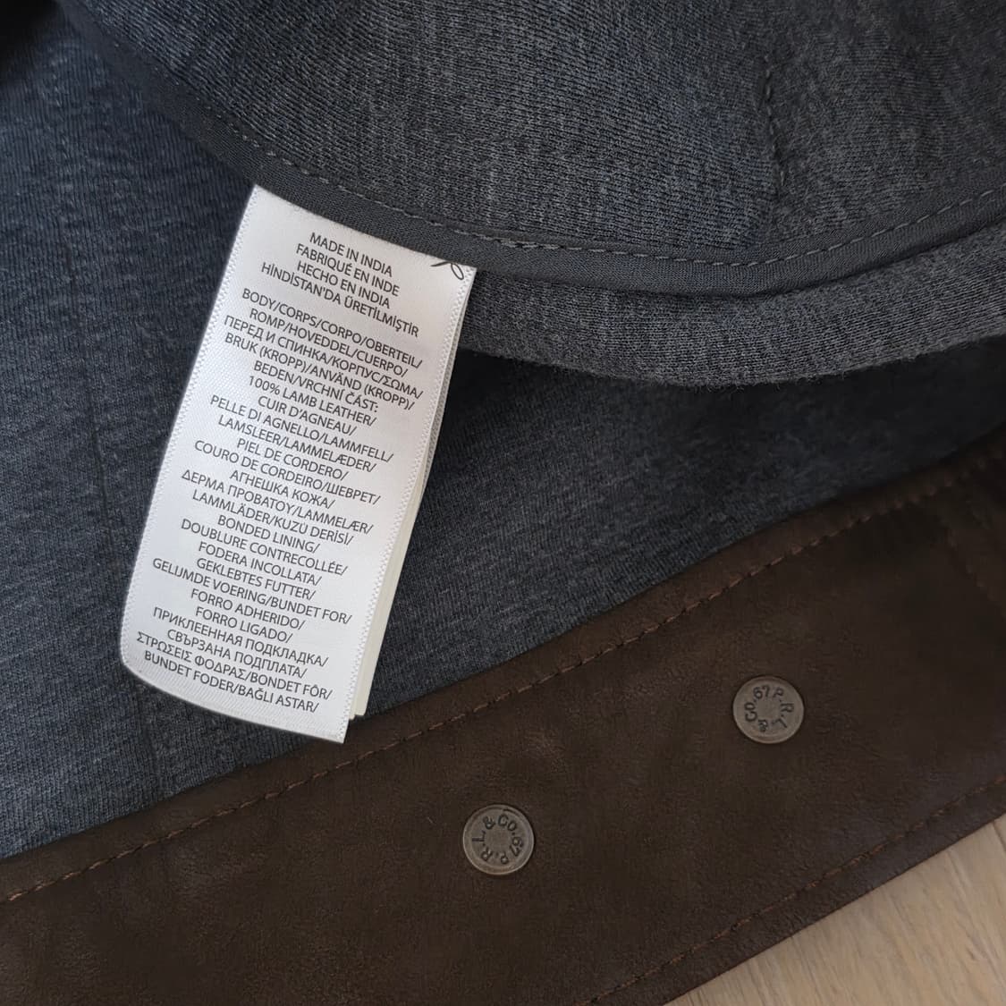 폴로 스웨이드 트러커 xl 자켓  상품이미지5