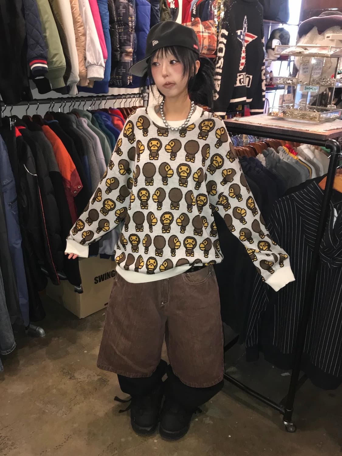 BabyMilo Full Pattern Knit  ⭐️Rare⭐️  상품이미지2