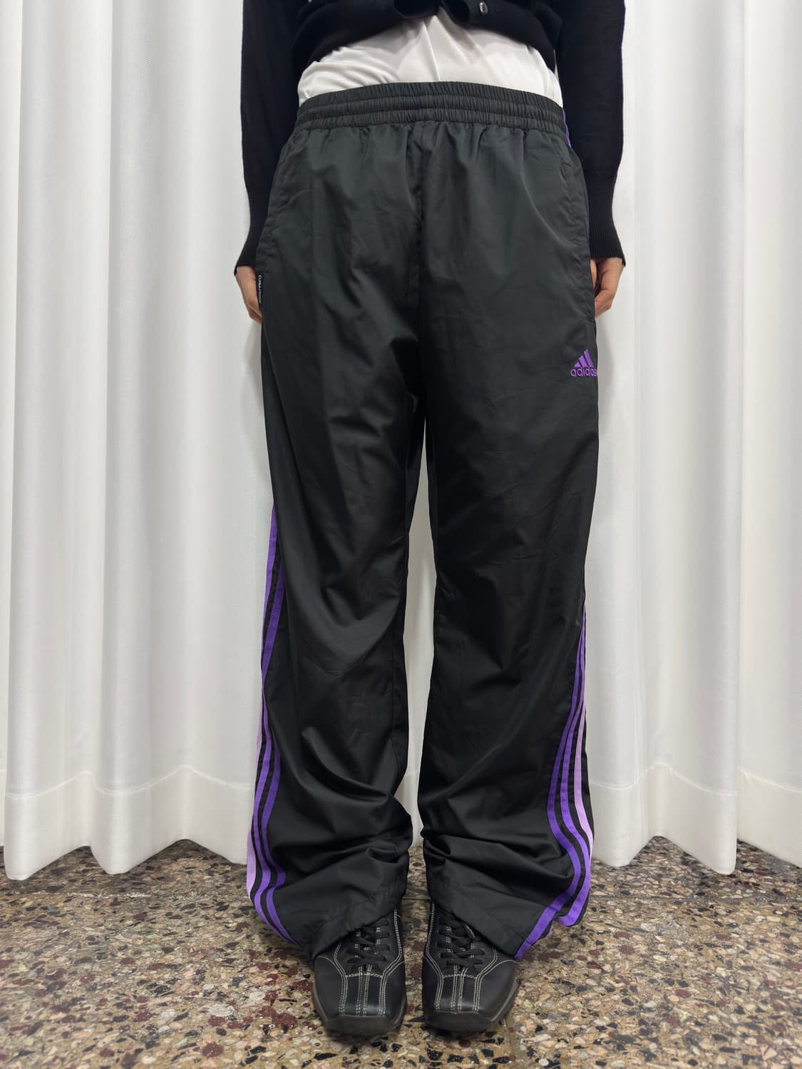 adidas purple line pants 상품이미지2