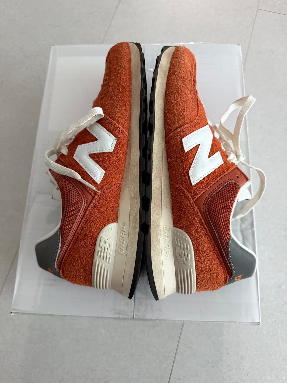 [275] 뉴발란스 574 헤리티지 오렌지 버스트 상품이미지3