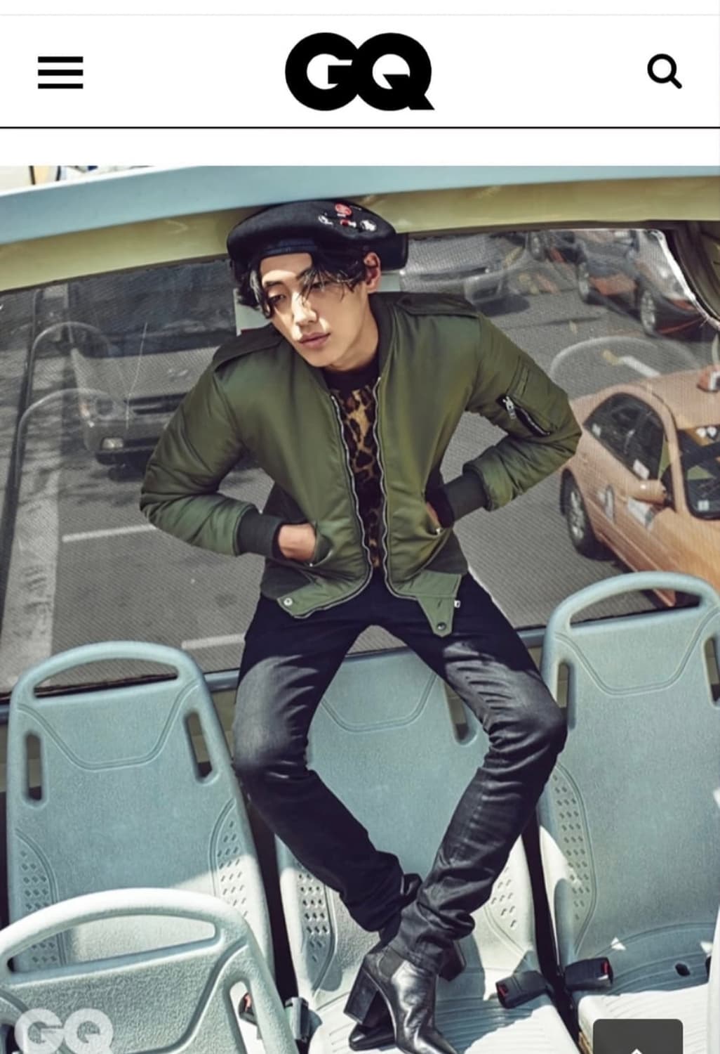 생로랑 퍼머넌트 봄버 자켓  상품이미지1