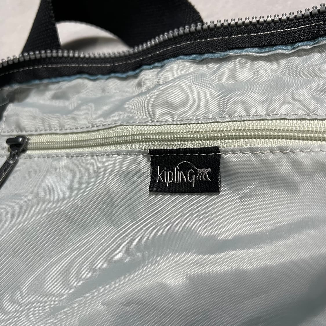 키플링 하늘색 소라색 숄더백 토트백 상품이미지4