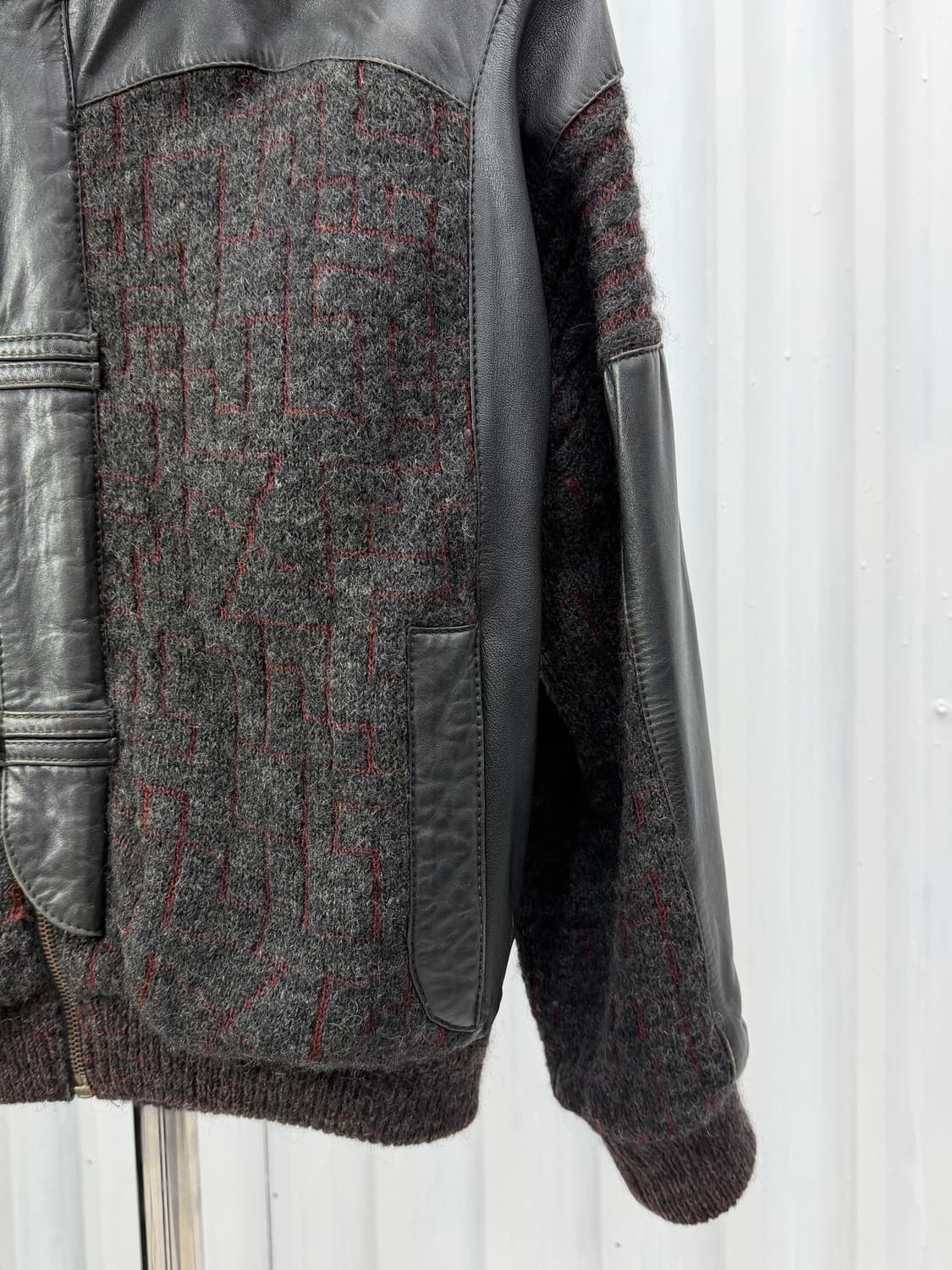 Torras mixed bomber 상품이미지4