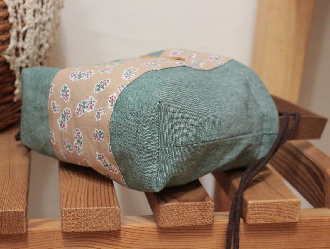 핸드메이드 손잡이 스트링 파우치 상품이미지3