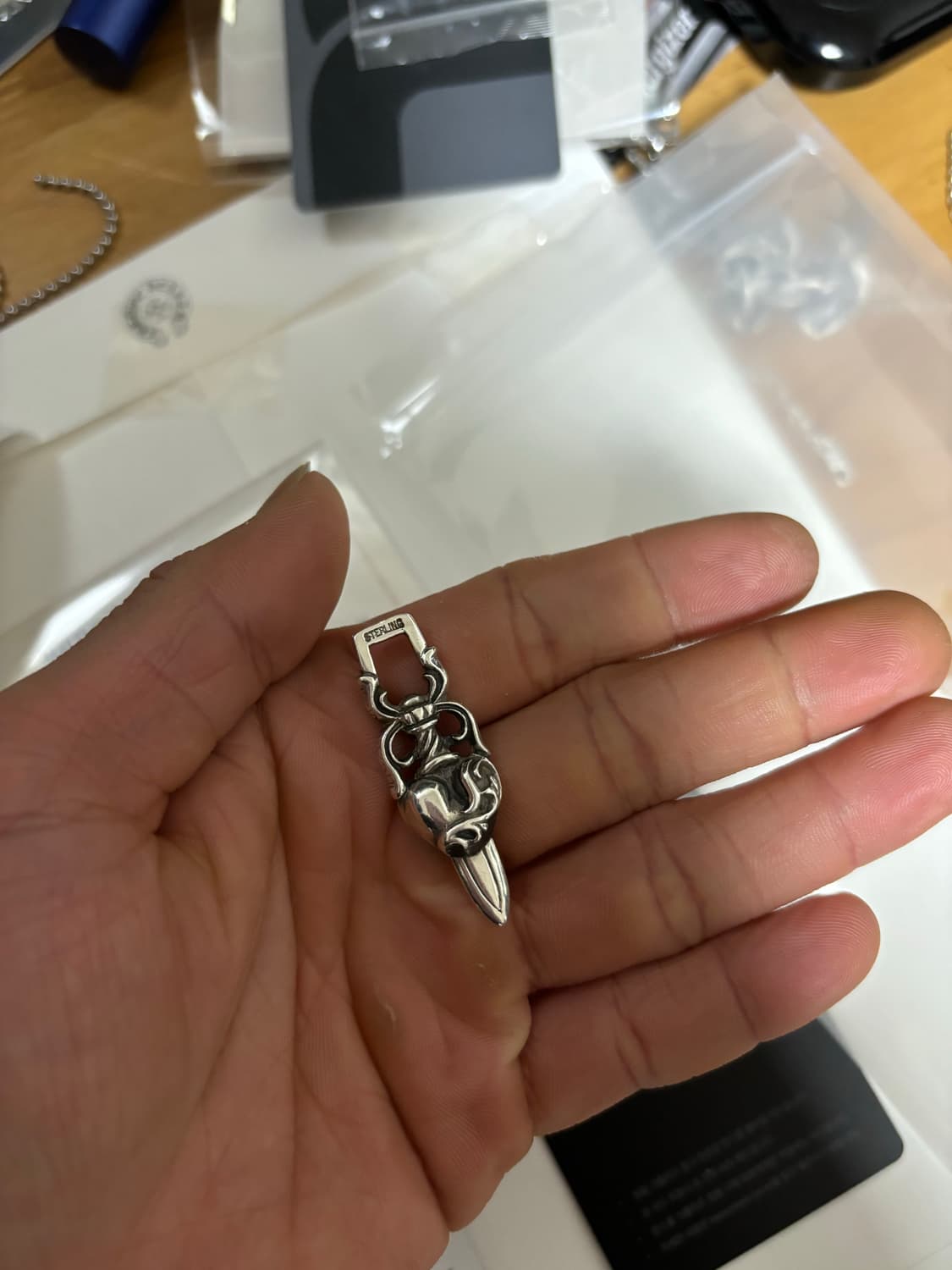 크롬하츠 하트대거 펜던트 상품이미지2