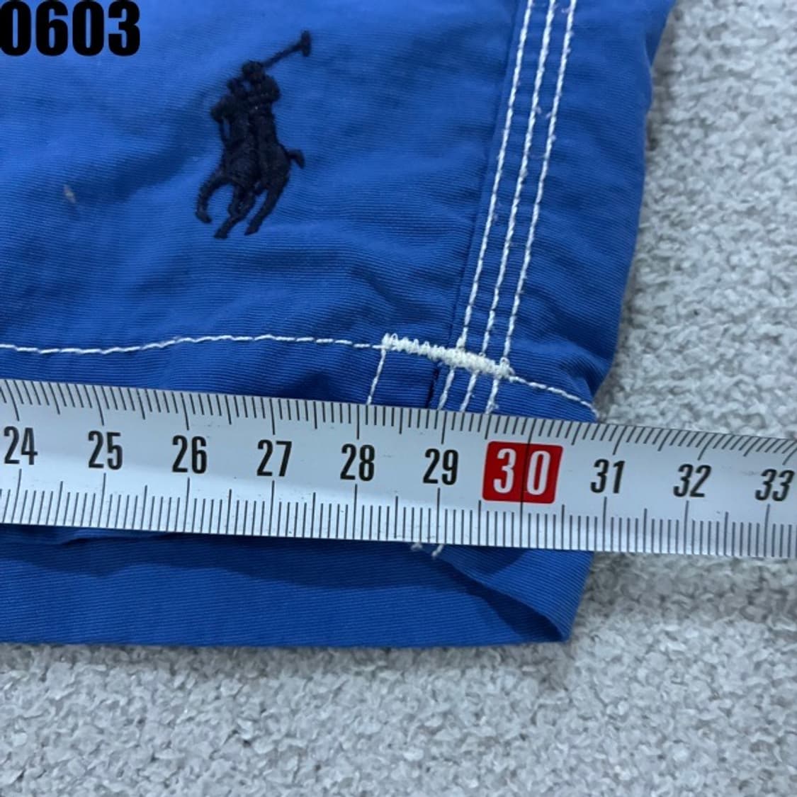 폴로 블루 반바지  상품이미지7
