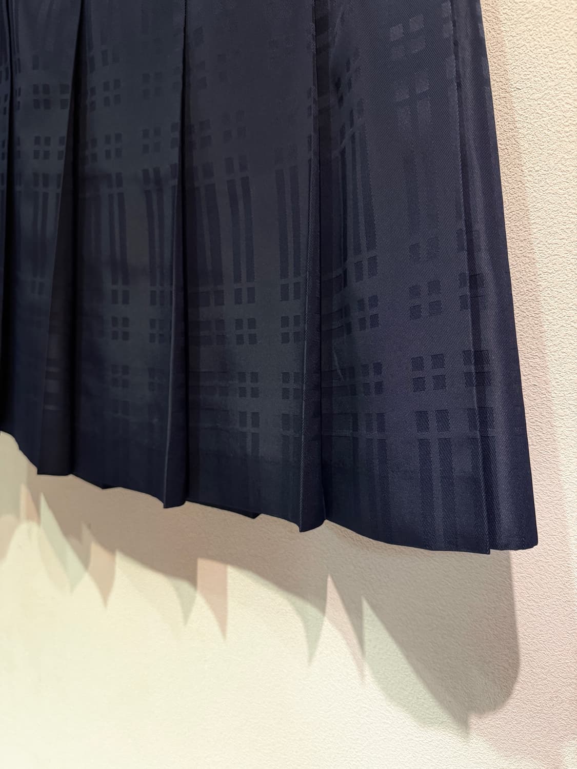  Old England Jacquard Skirt Navy (27.5) 상품이미지4