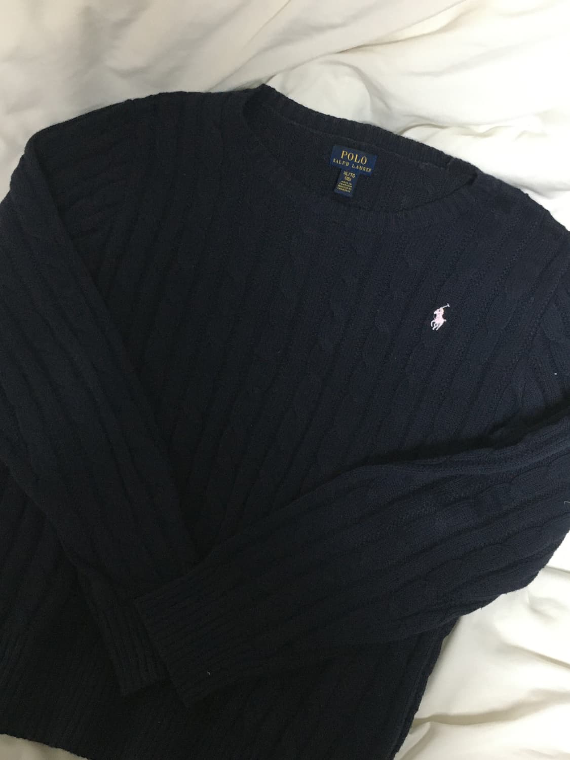 폴로 랄프로렌 걸즈 꽈배기 니트 상품이미지3