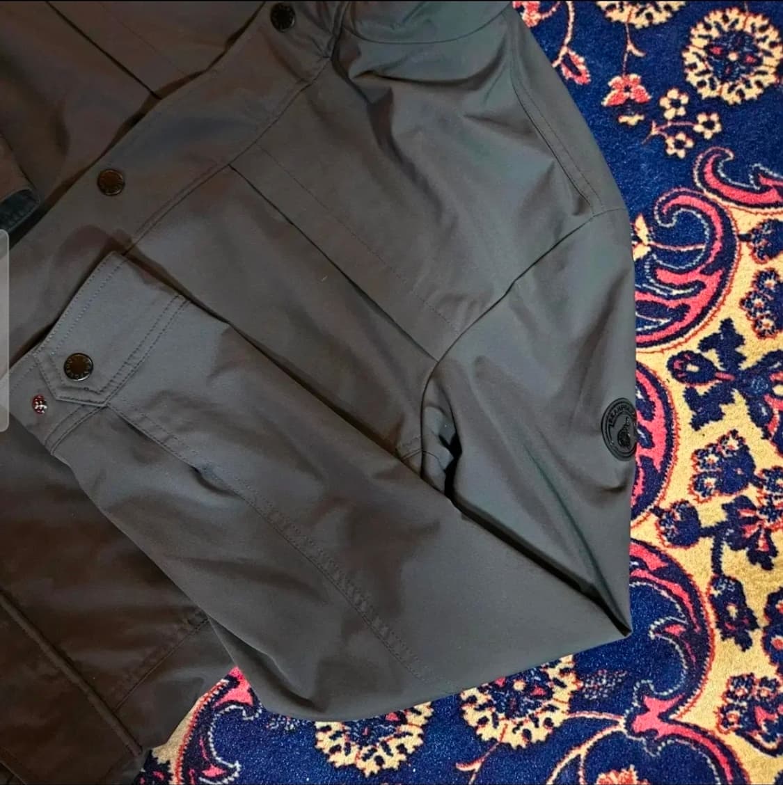 빈폴 골프(BEANPOLE) 차콜 방풍 바람막이 자켓 95-100 상품이미지5