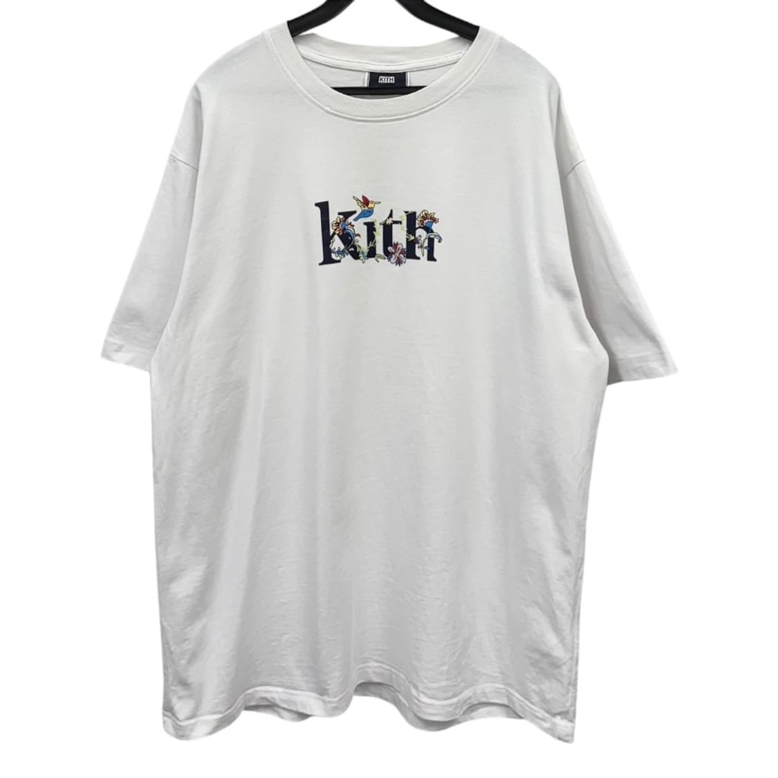 Kith 플라워 버드 화이트 반팔티 상품이미지1