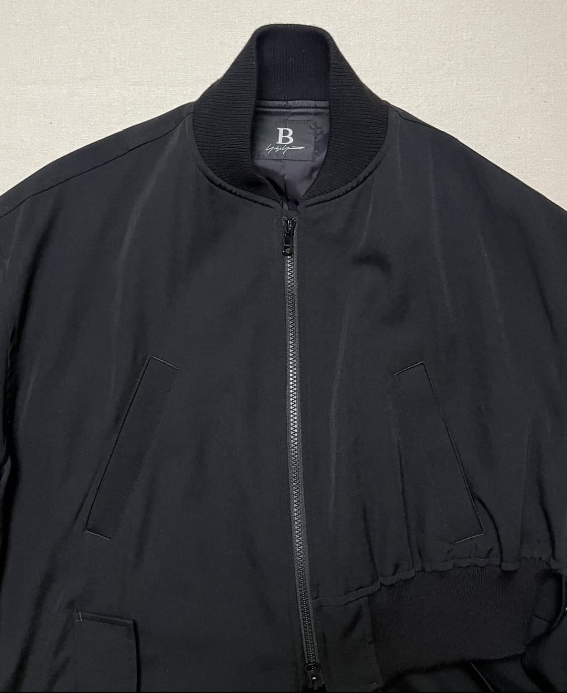 요지야마모토 롱 봄버 코트 yohji yamamoto long ma-1 상품이미지6