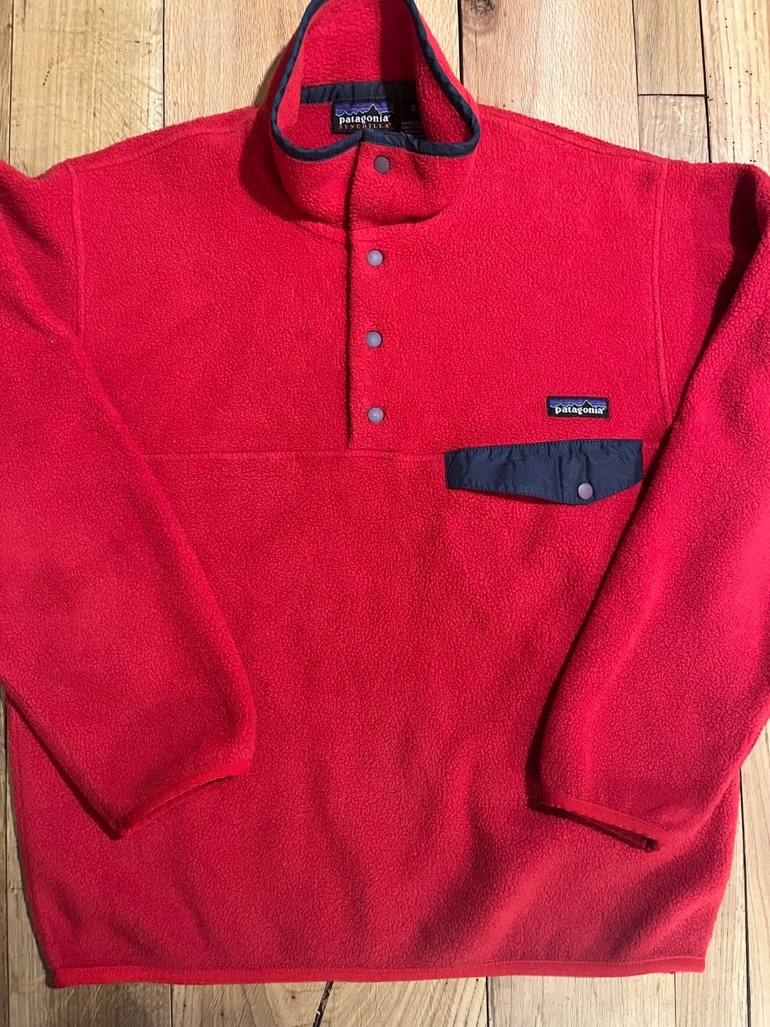 파타고니아 신칠라 스냅버튼 풀오버 상품이미지1