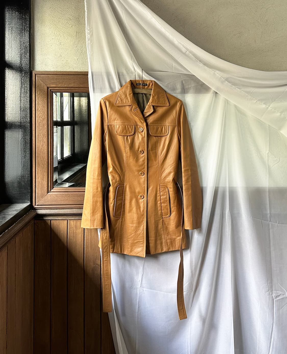 JPV mid lether jacket 상품이미지5