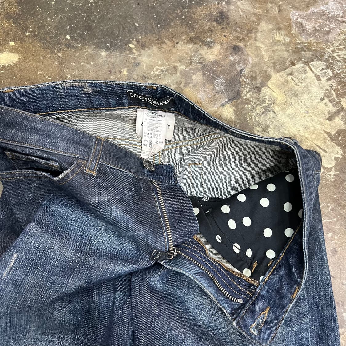 36) 돌체앤가바나 슬림핏 데님팬츠 청바지 상품이미지3
