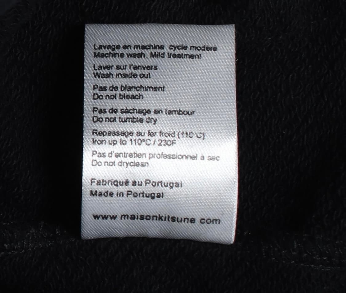 메종키츠네 폭스 후드티 정품 S 상태좋음 상품이미지5