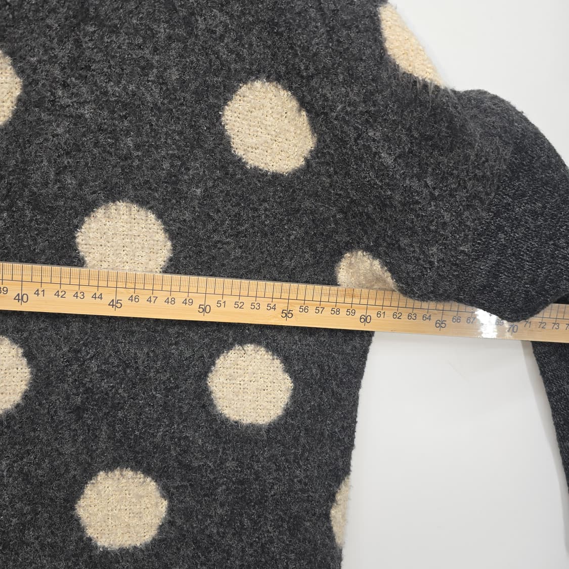 일본 빈티지 도트 니트 / 루즈핏 니트 상품이미지9