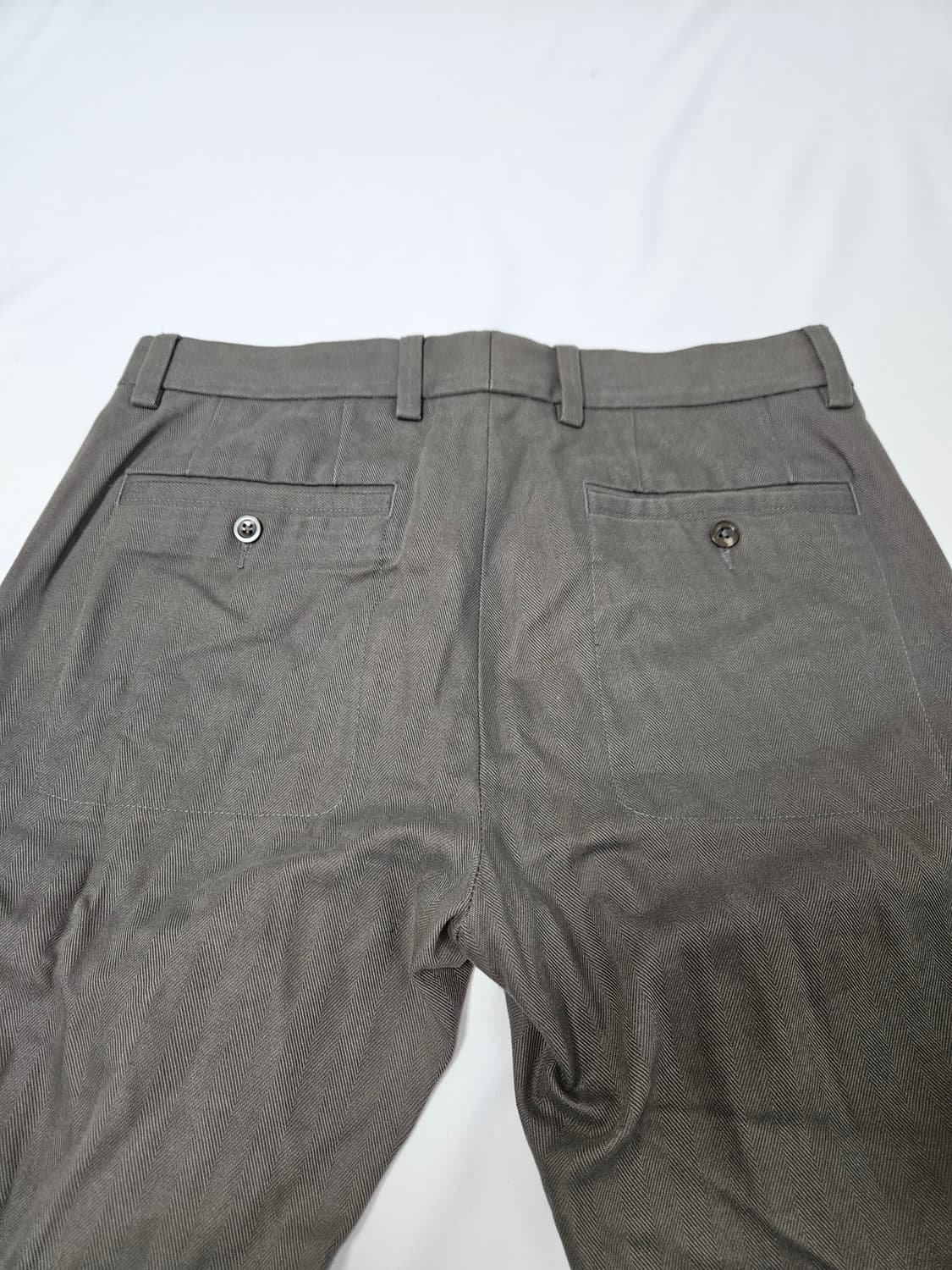 돌체앤가바나 정품 턴업 헤비코튼 슬랙스 팬츠 바지 정장 46 상품이미지4