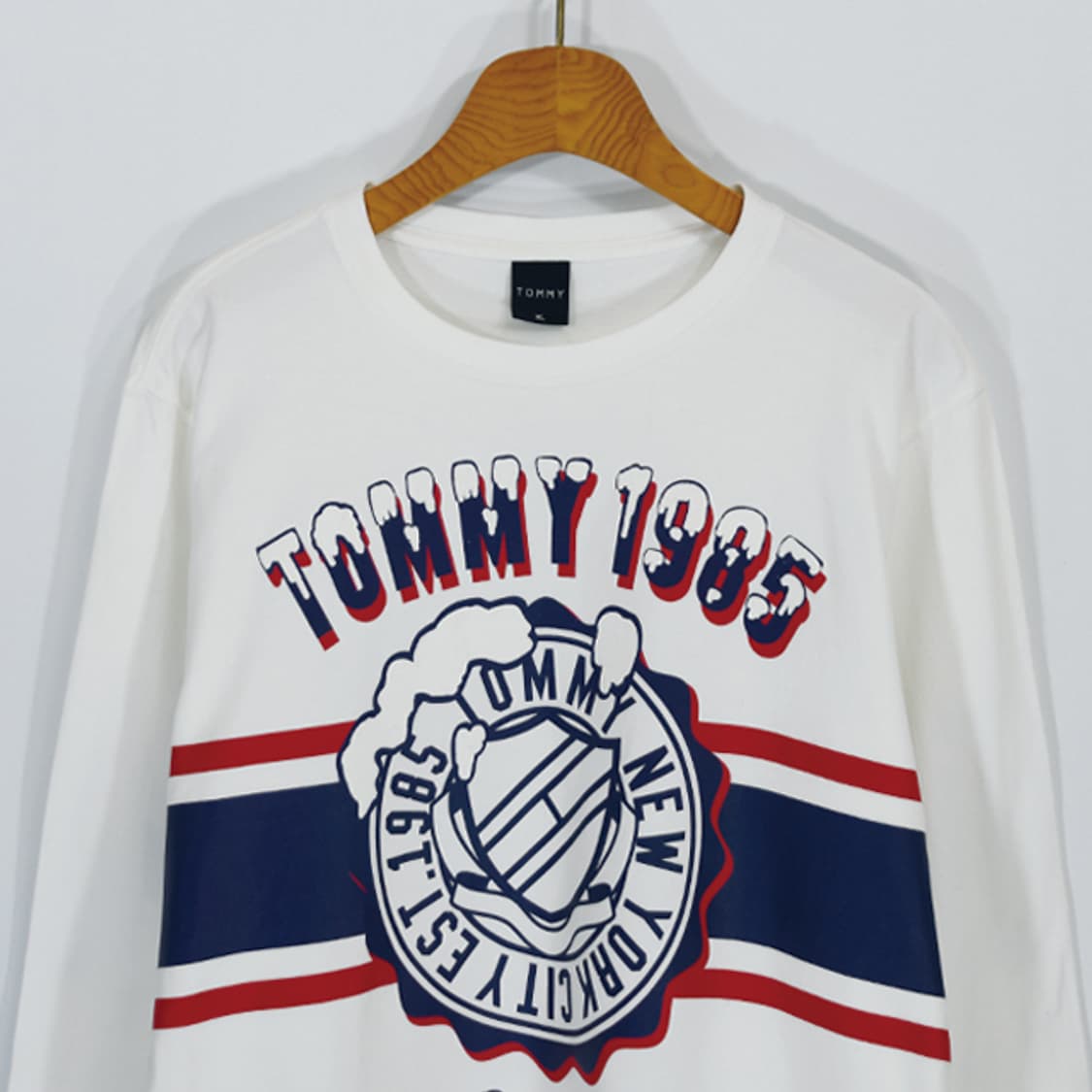 Tommy Hilfiger 빅로고롱슬리브티셔츠 상품이미지3