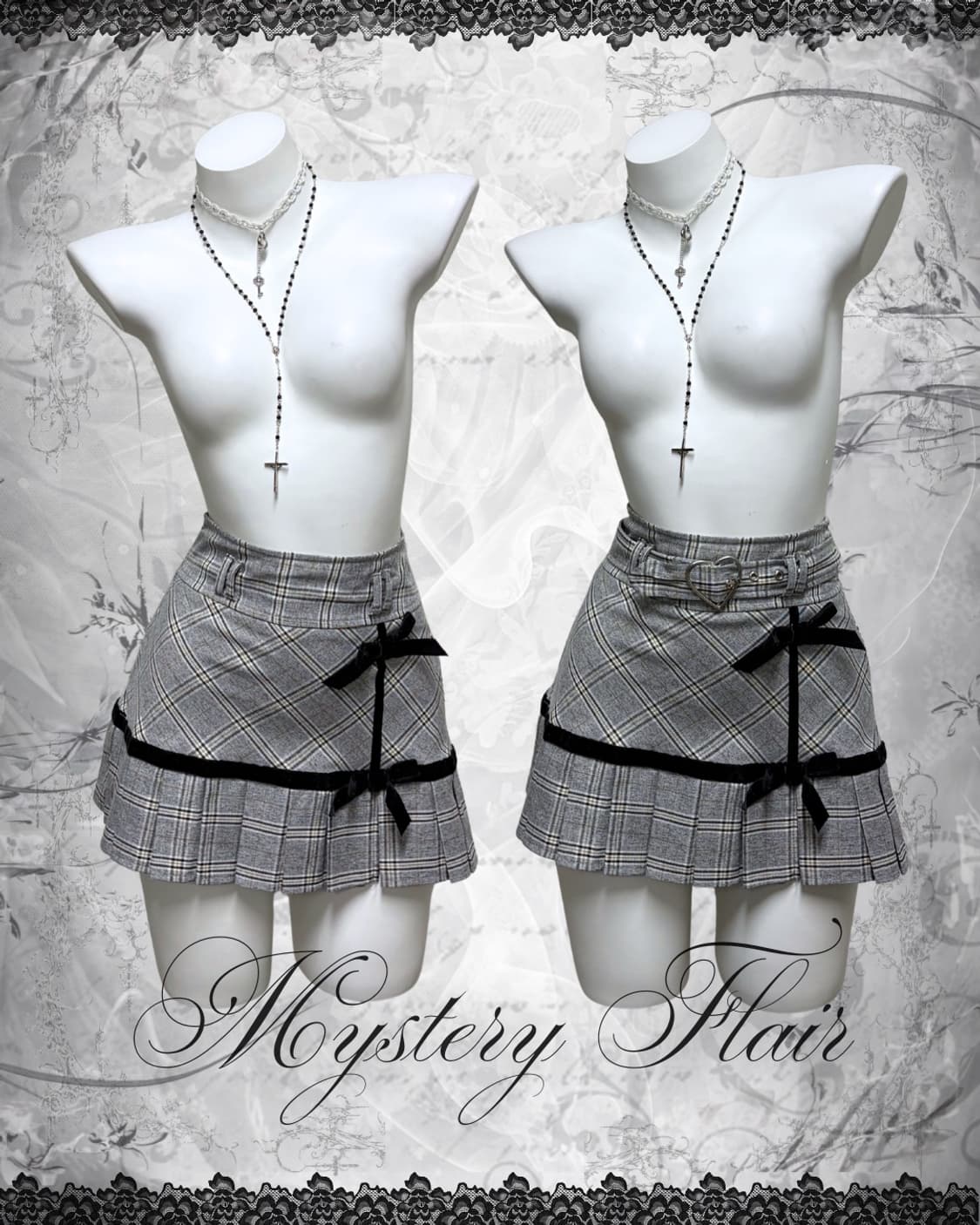 무채색 니혼진 공겜여주 코디세트 3pcs 상품이미지5