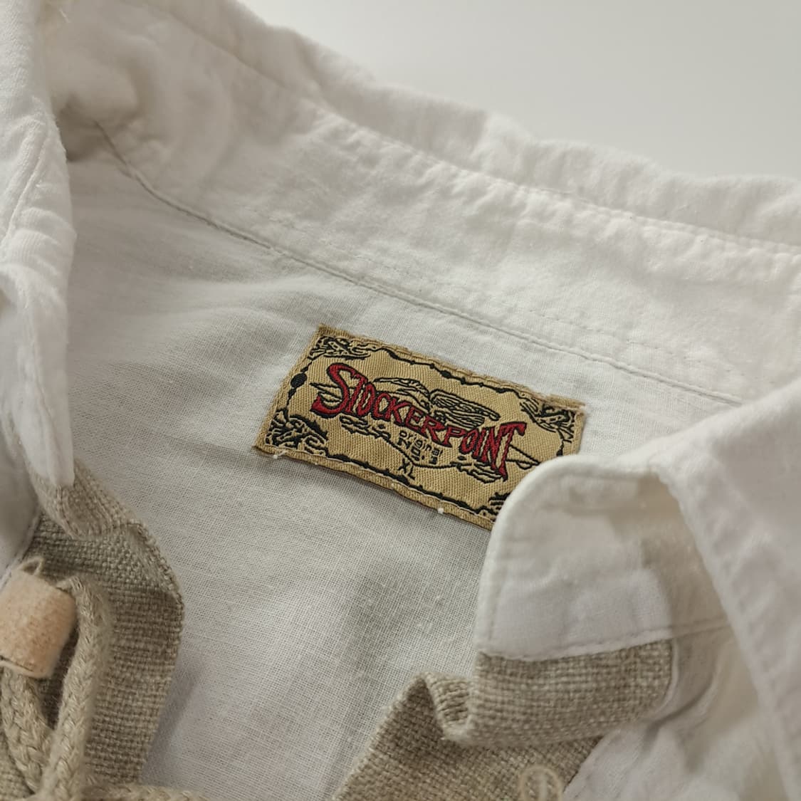 CK959 XL 스토커포인트 90s 독일판 바바리안 반팔 셔츠 남방 상품이미지3