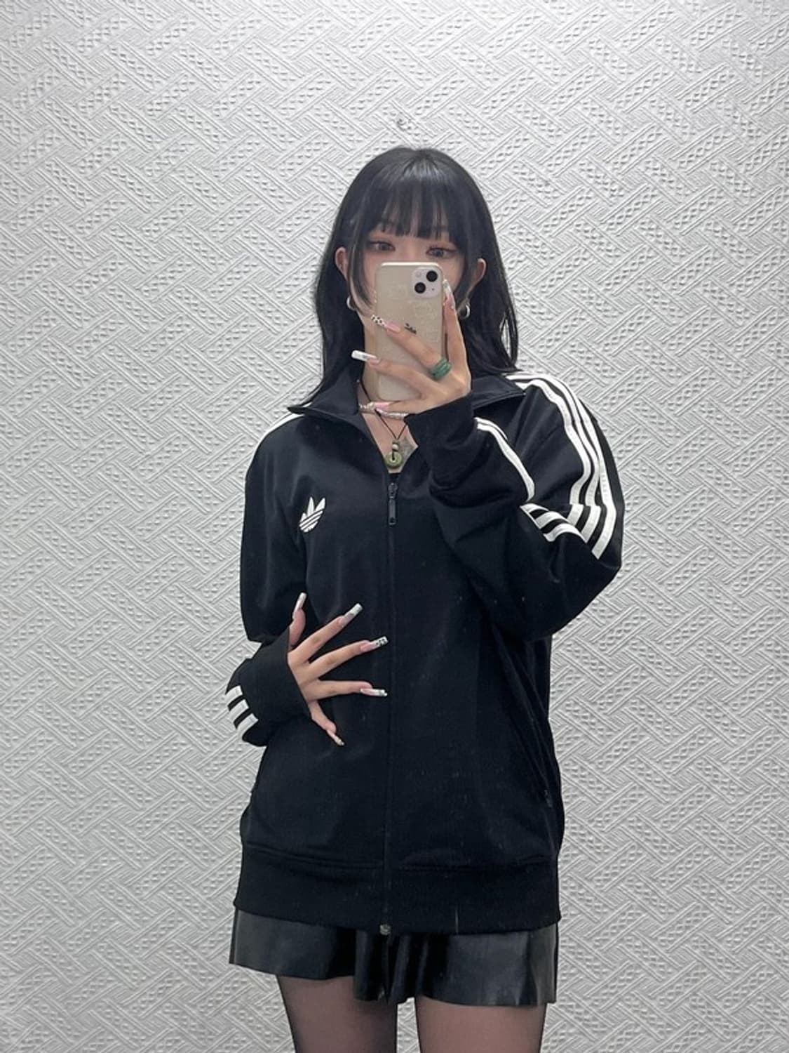 아디다스 빈티지 캐주얼 파이어버드 져지 집업 110 C11462 상품이미지1