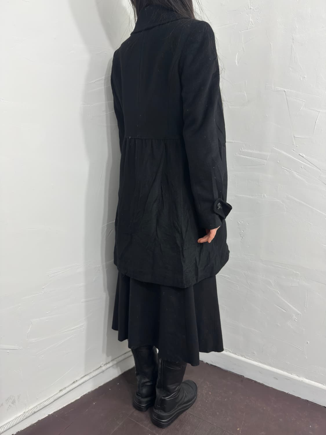 marie clare dubble button coat 상품이미지5