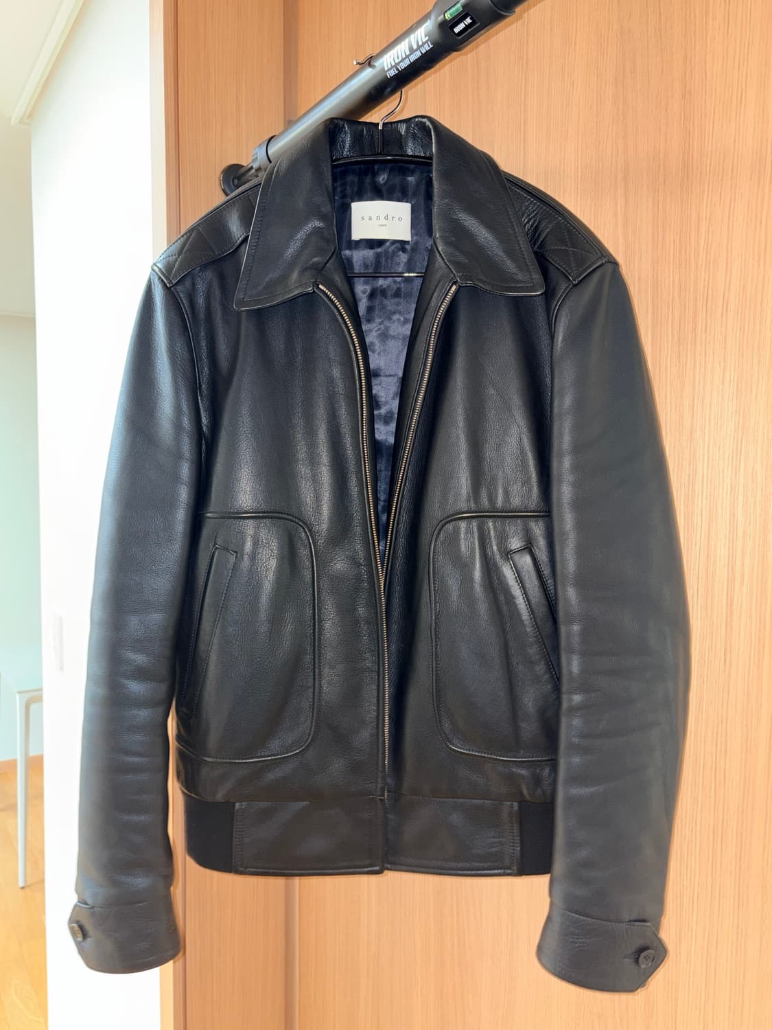 산드로 가죽자켓 m 상품이미지2