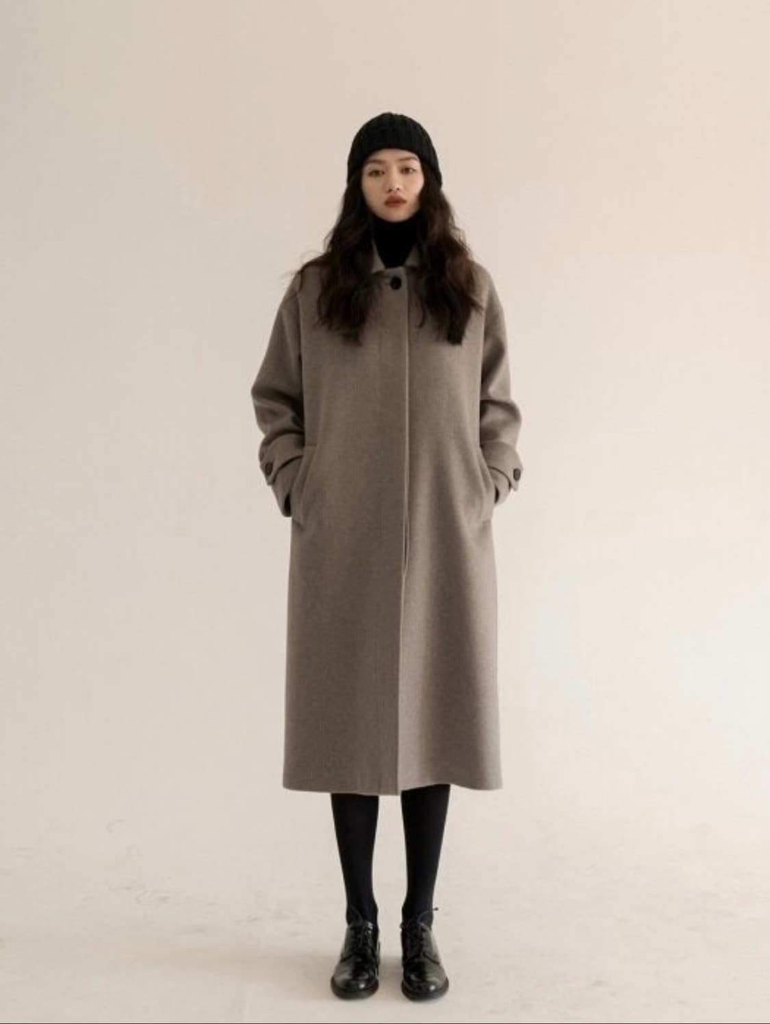 Nothing written 낫띵리튼 램스울 캐시미어 코트판매합니다 상품이미지5