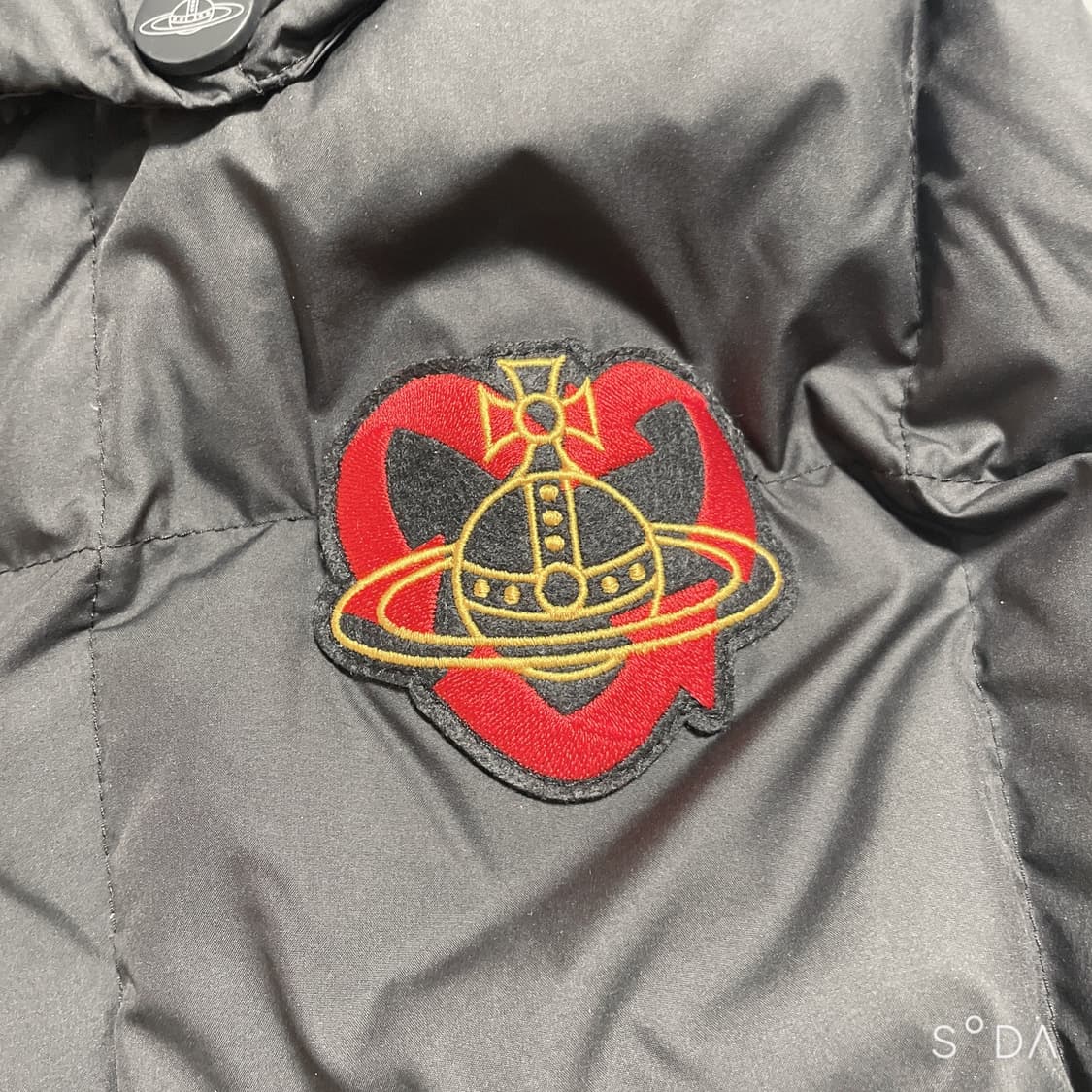 비비안웨스트우드 블랙 패딩조끼 점퍼 상품이미지4