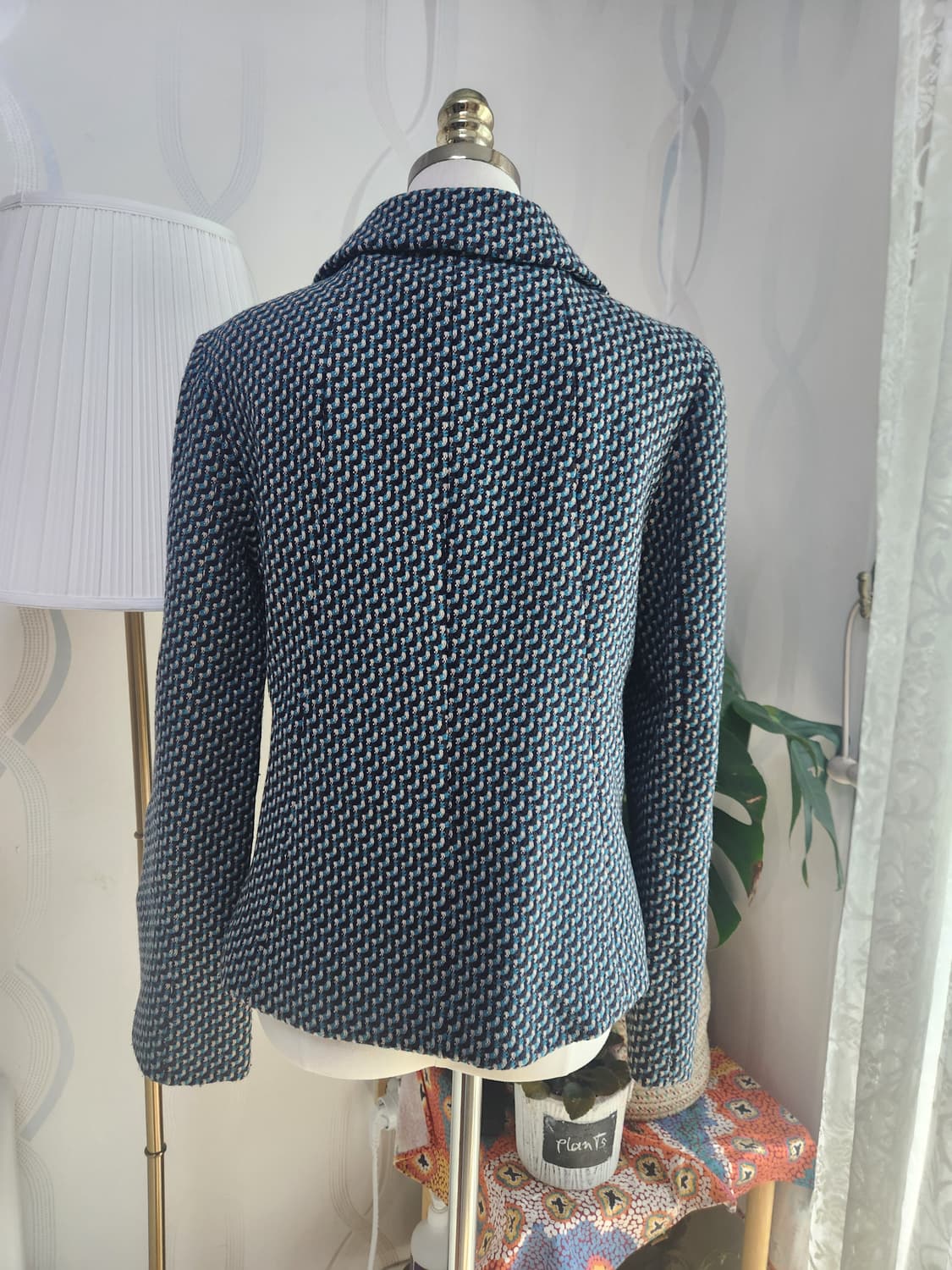 로엠 헤링본 패턴 여성 자켓 상품이미지4