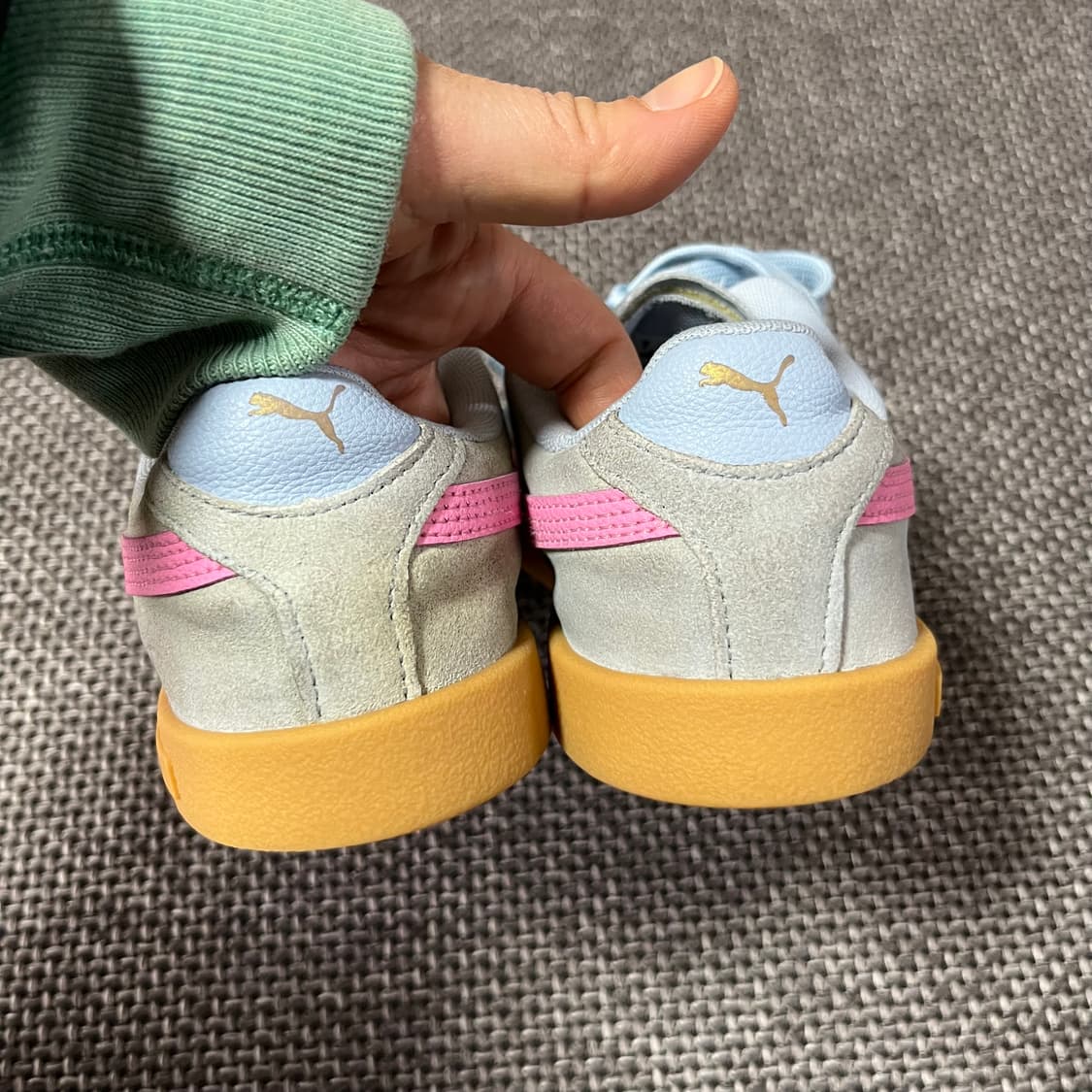 푸마 스웨이드 운동화 스니커즈 230 상품이미지3