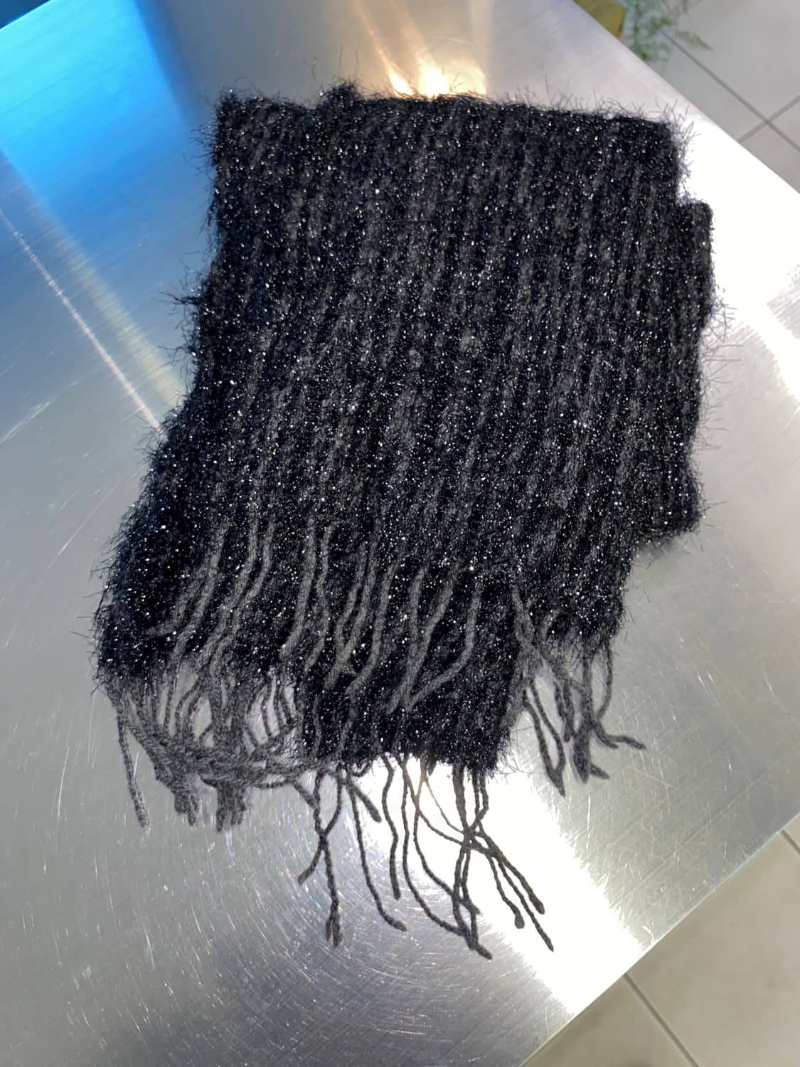 glitter fluffy muffler 상품이미지3