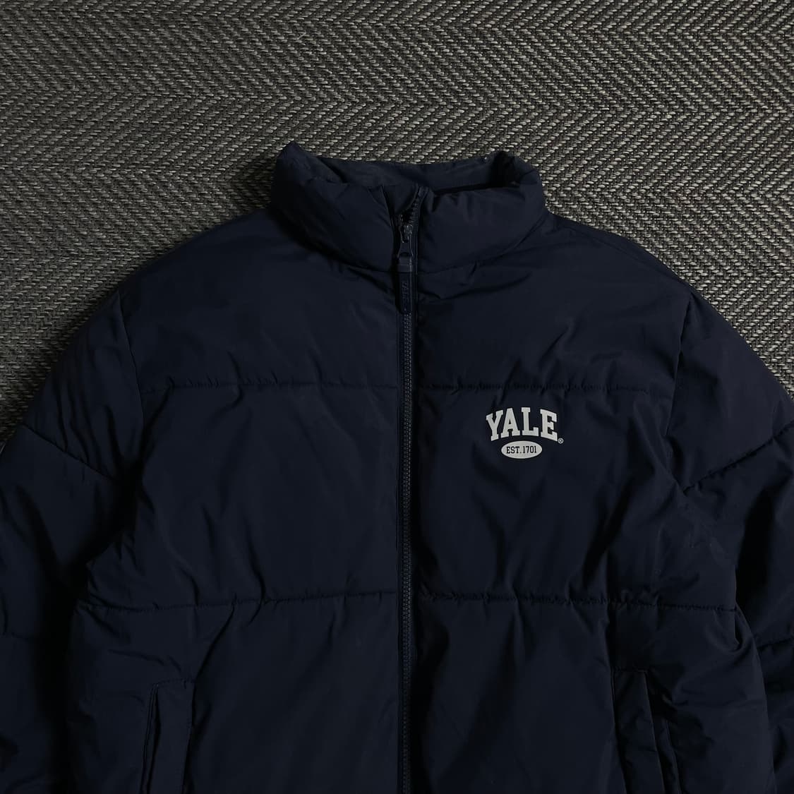 YALE 예일 로고 베이직 푸퍼 패딩o 4735 상품이미지4