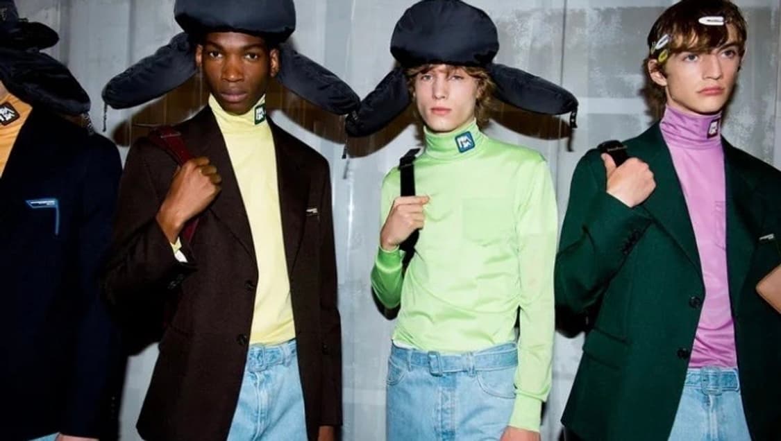 프라다 메인컬렉션 터틀넥 져지 상품이미지2